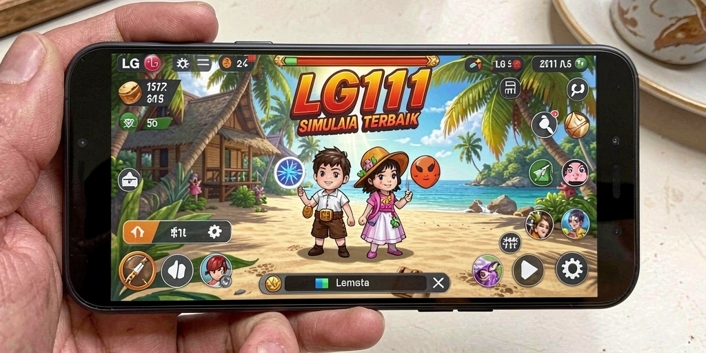 Tangkapan layar gameplay LG111 menampilkan interaksi menarik dalam dunia simulasi.