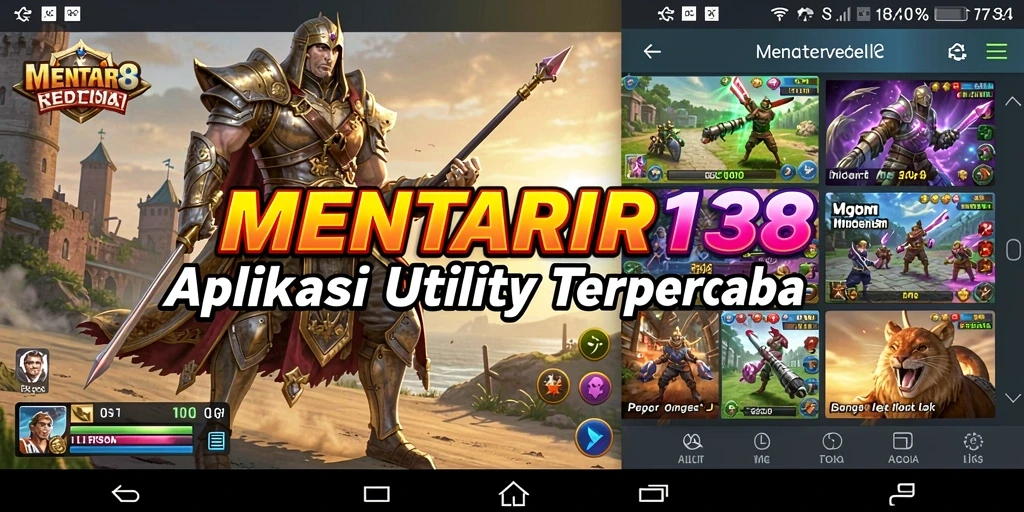 Tampilan antarmuka MENTARI138 yang sederhana dan fungsional.
