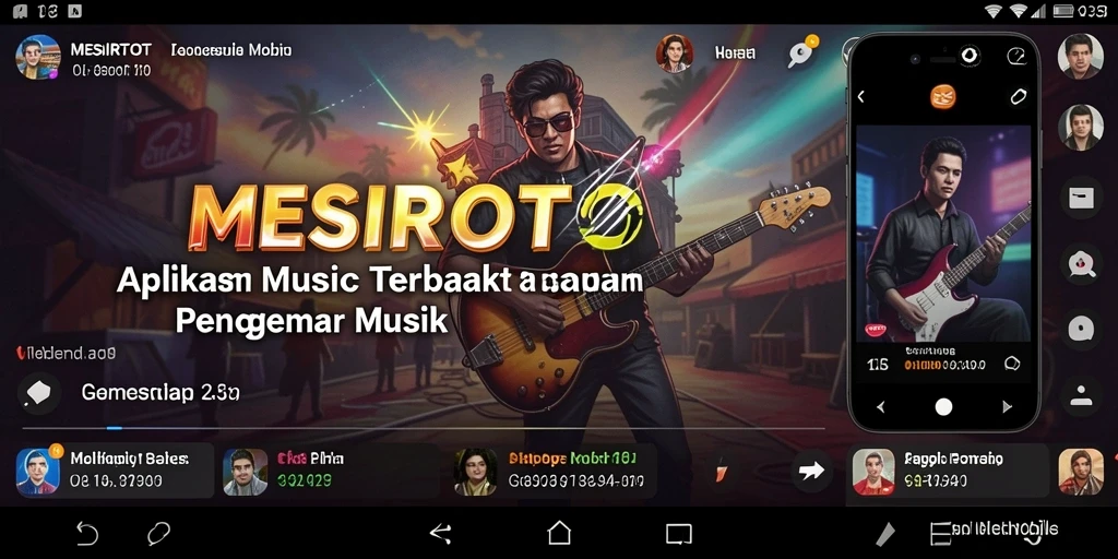 Tampilan gameplay <strong>MESIRTOTO</strong> yang menarik dengan lirik interaktif.