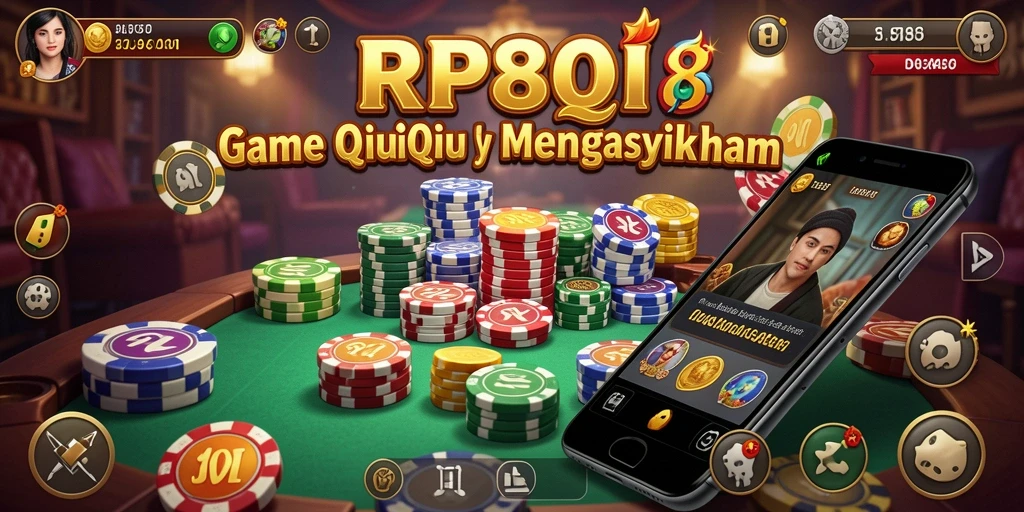 Tampilan menarik gameplay QiuQiu di RP888.