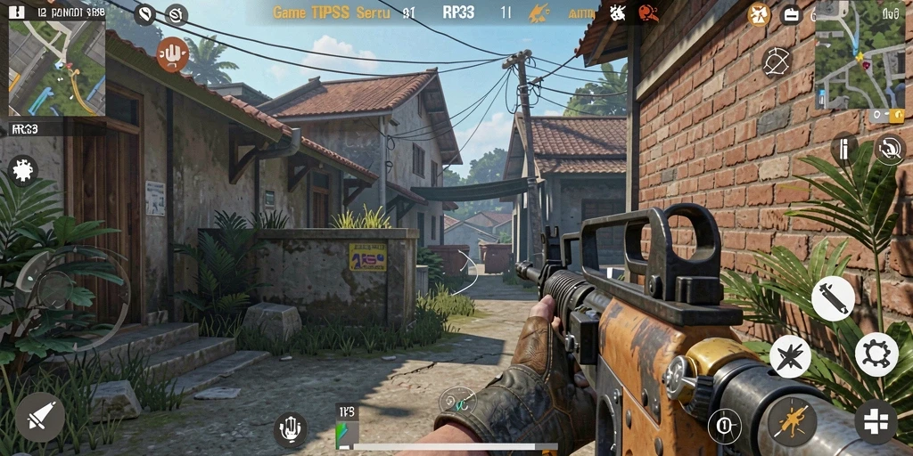 Tampilan gameplay RR33 yang penuh aksi dan strategi.