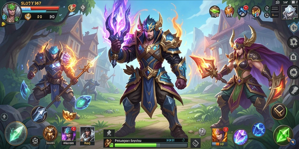 Tampilan gameplay SLOT367 yang menarik dan mendebarkan.